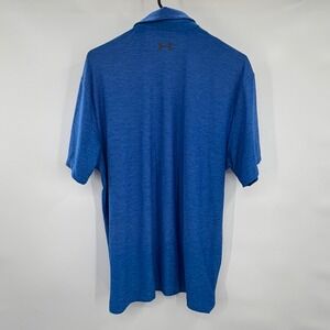 Tommy‎ Bahama Mens Polo Shirt Blue XXL Tencel Modal Polyester Short Sleeve